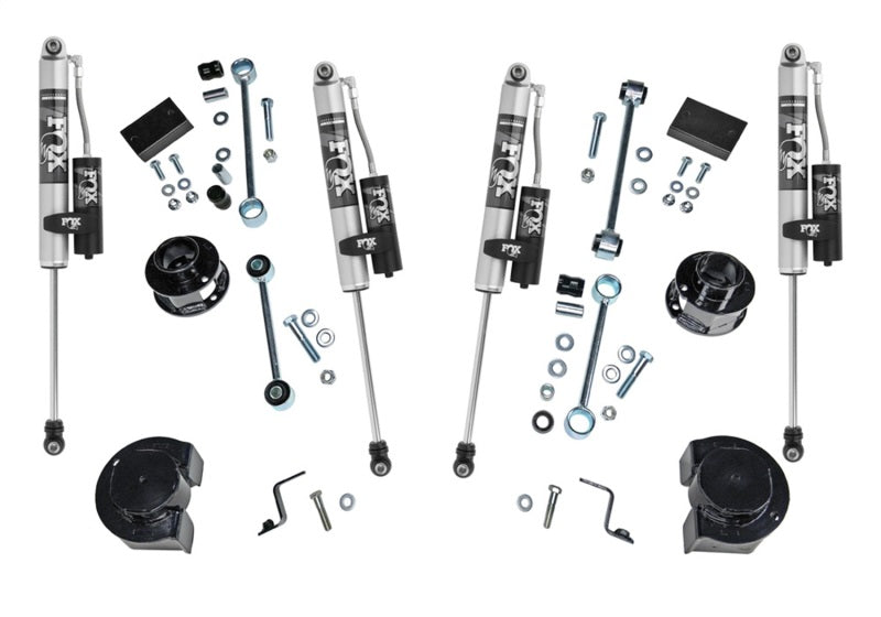 Superlift 18-22 Jeep Wrangler JL (NO Mojave) 4WD 2.5in Coil Spacer Lift Kit w/Fox 2.0 Res Shocks K187FX