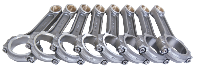 Eagle Chevrolet Big Block 4340 I-Beam Connecting Rod 6.135in w/ 7/16in ARP 8740 (Set of 8) FSI6135 Main Image