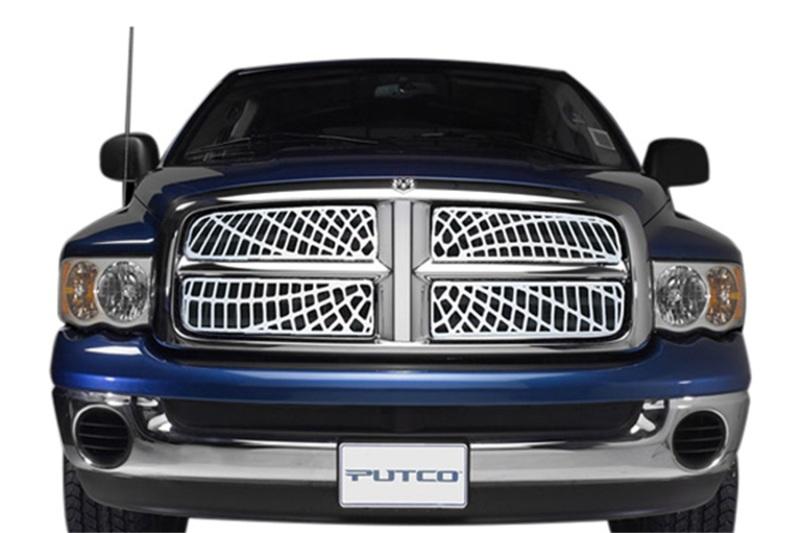 Putco 03-05 Ram Heavy Duty Dually Liquid Spider Web Grilles 303134 Main Image