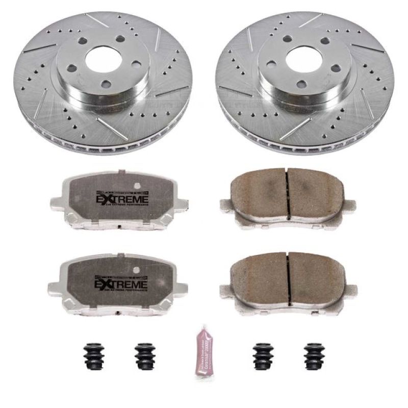 PowerStop PSB Z26 Street Warrior Kit Brakes, Rotors & Pads Brake Kits - Performance D&S main image