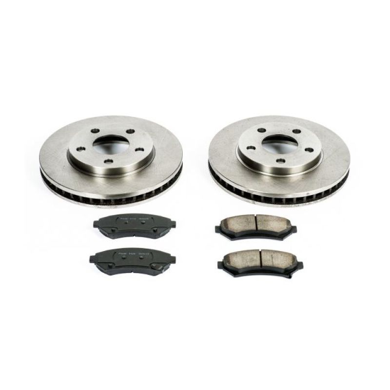 PowerStop PSB Autospecialty Kit Brakes, Rotors & Pads Brake Kits - OE main image