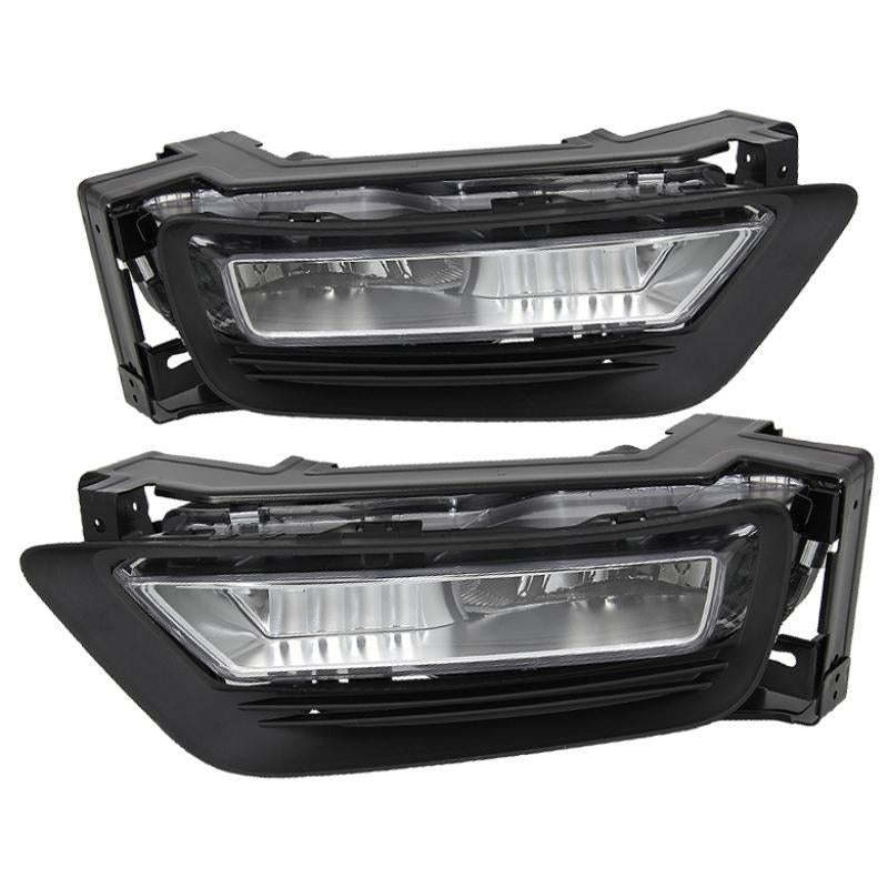 Spyder Honda Accord 2013-2015 4Dr OEM Fog Lights W/Switch- Clear FL-HA2013-4D-C 5076083 Main Image