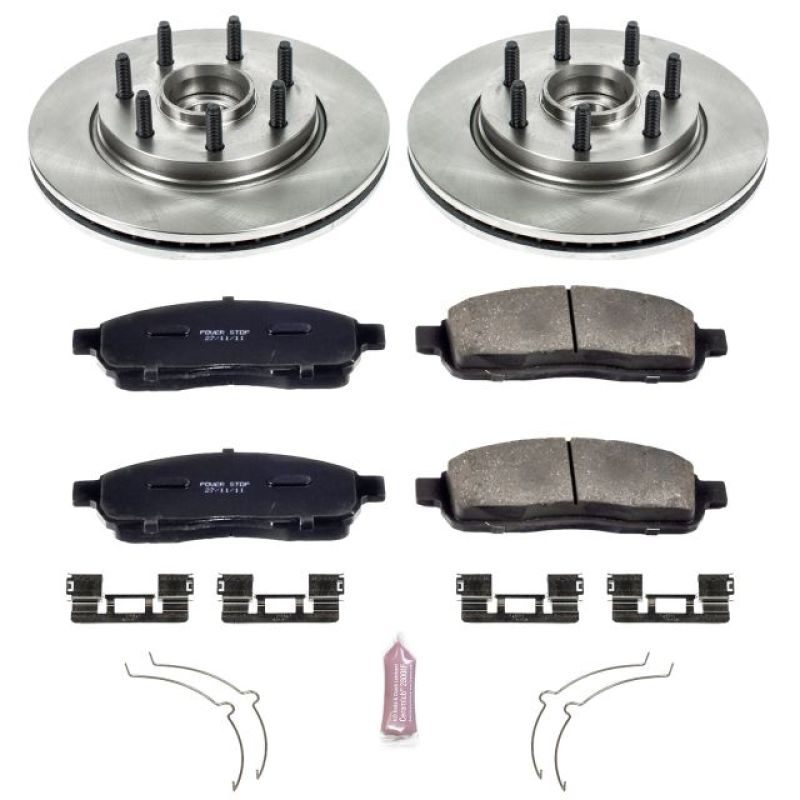 PowerStop PSB Autospecialty Kit Brakes, Rotors & Pads Brake Kits - OE main image