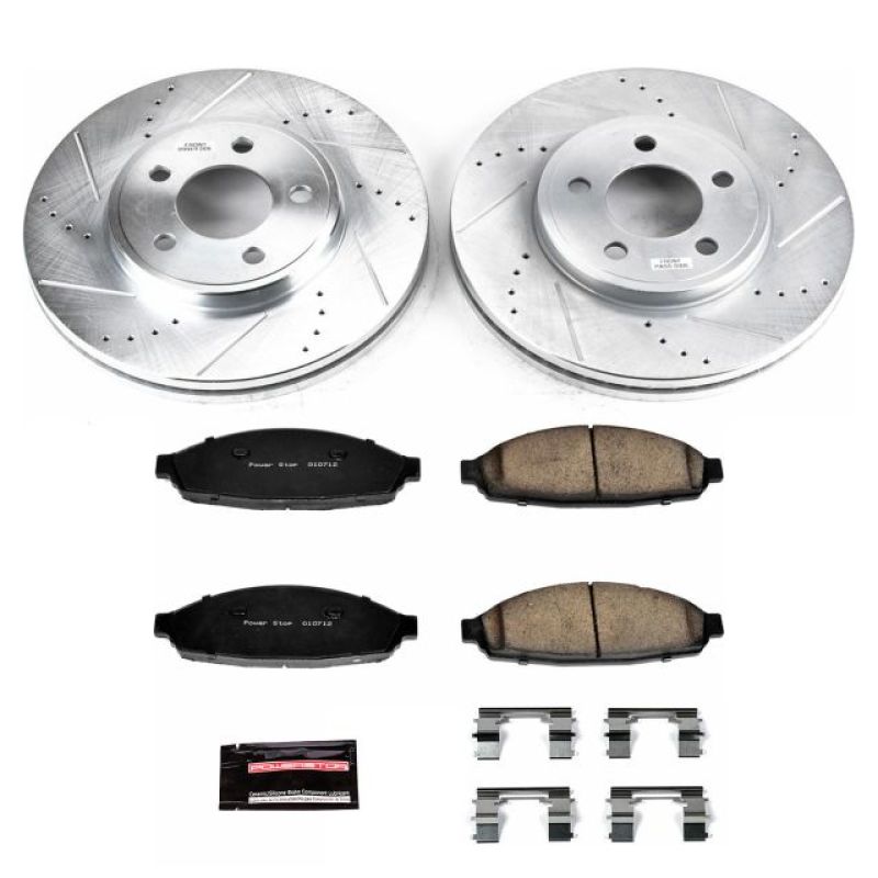 PowerStop PSB Z23 Evolution Kit Brakes, Rotors & Pads Brake Kits - Performance D&S main image