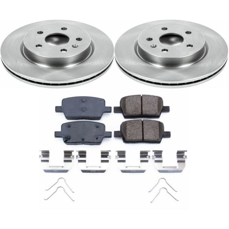 PowerStop PSB Autospecialty Kit Brakes, Rotors & Pads Brake Kits - OE main image