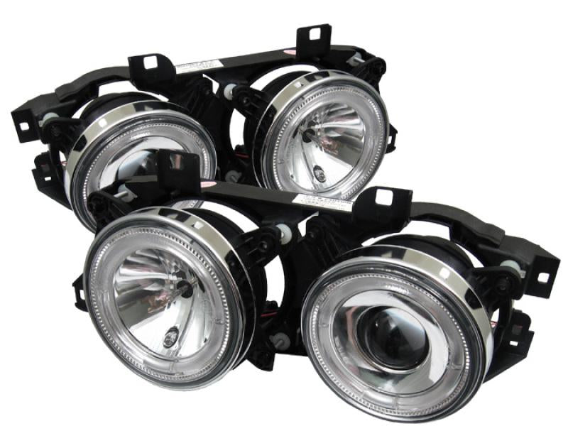 Spyder BMW E34 5-Series 89-94 Projector Headlights NO FIT 750 LED Halo Chrm PRO-YD-BMWE34-HL-C 5008732 Main Image