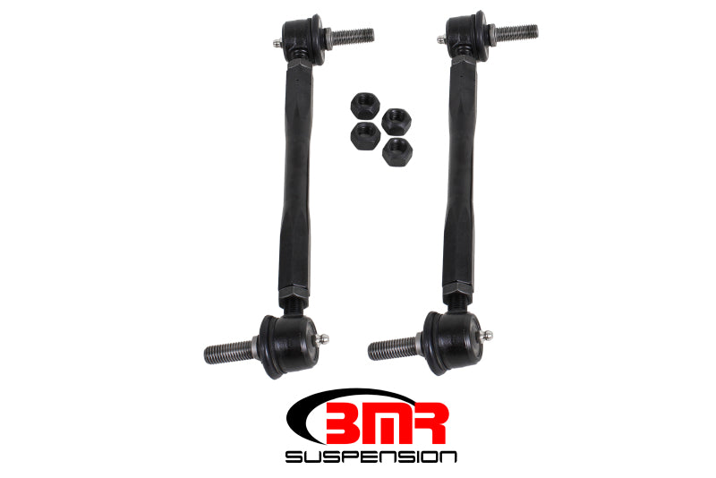 BMR 05-14 S197 Mustang Front Sway Bar End Link Kit - Black ELK010