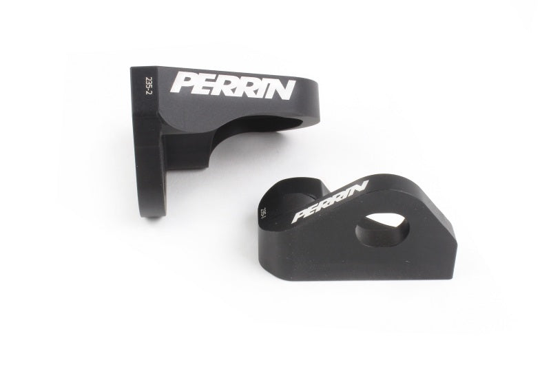 Perrin 15-20 Subaru WRX Turbo Bracket 2pc Kit PSP-EXT-235BK