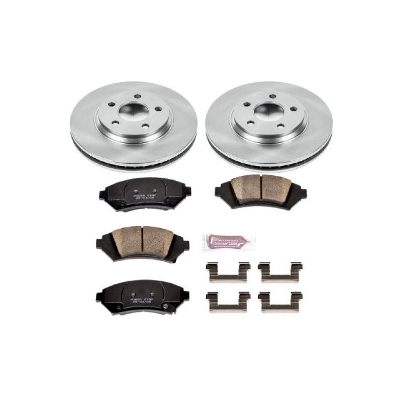 PowerStop PSB Autospecialty Kit Brakes, Rotors & Pads Brake Kits - OE main image