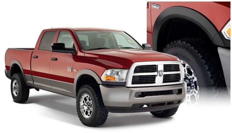 Bushwacker 16-18 Dodge Ram 2500 Fleetside OE Style Flares - 4 pc 76.3/98.3in Bed - Bright White CC 50917-15 Main Image