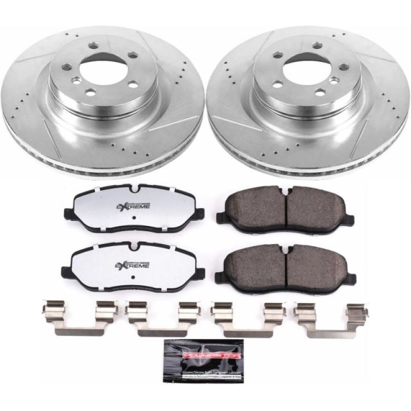 PowerStop PSB Z36 Truck & Tow Kit Brakes, Rotors & Pads Brake Kits - Performance D&S main image