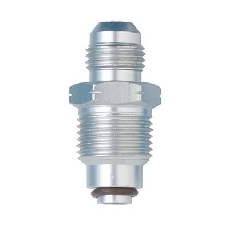 Fragola -6AN x 16mm x 1.5 Male Adapter-F.I. - Clear 491963-CL