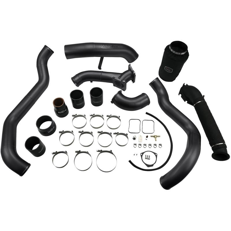 Wehrli 01-04 Chevrolet 6.6L LB7 Duramax High Flow Intake Bundle Kit - Gloss Black WCF100712-GB Main Image