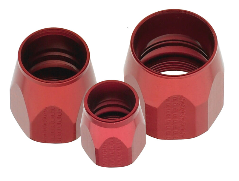 Fragola -12AN Aluminum Socket Only - Red 999012