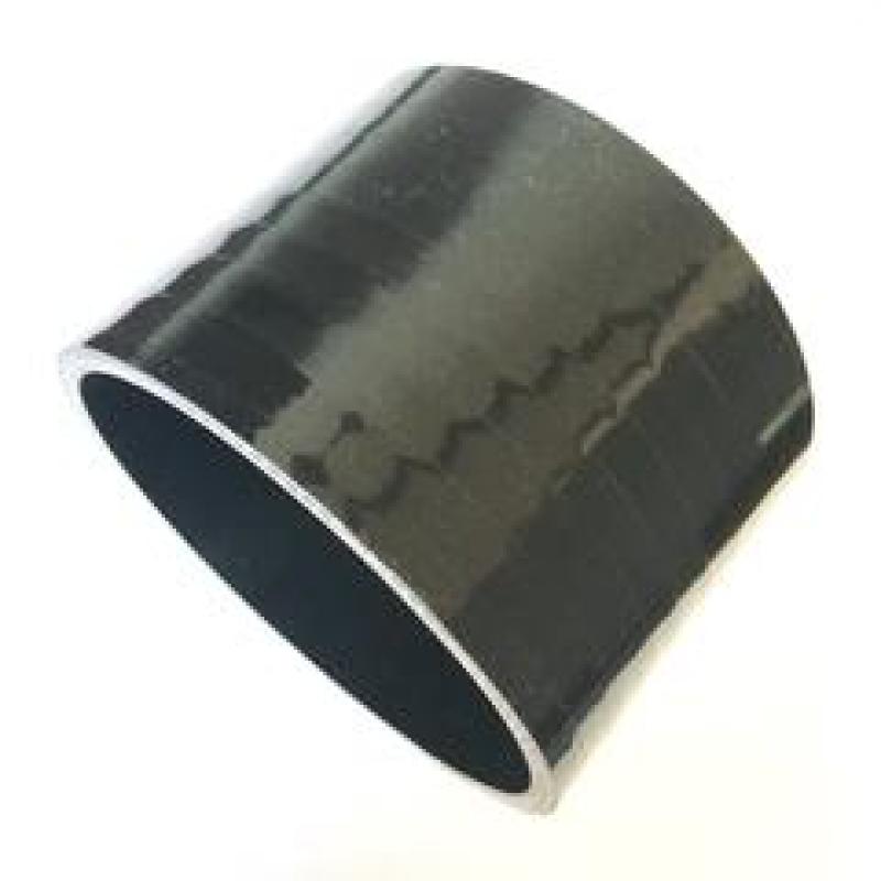 Ticon Industries 4-Ply Black 4.0in Straight Silicone Coupler 131-10203-0401