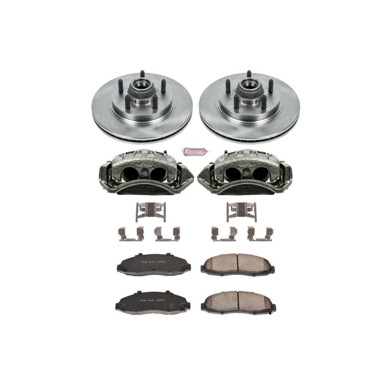 PowerStop PSB Autospecialty Kit w/Cals Brakes, Rotors & Pads Brake Kits - OE main image