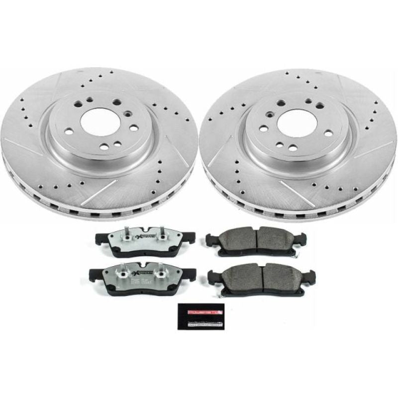 PowerStop PSB Z26 Street Warrior Kit Brakes, Rotors & Pads Brake Kits - Performance D&S main image