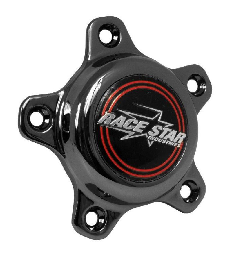 Race Star 5 Lug Cap Short Plastic Dark Star (incl. Medallion & Screws) 615-5096-D1