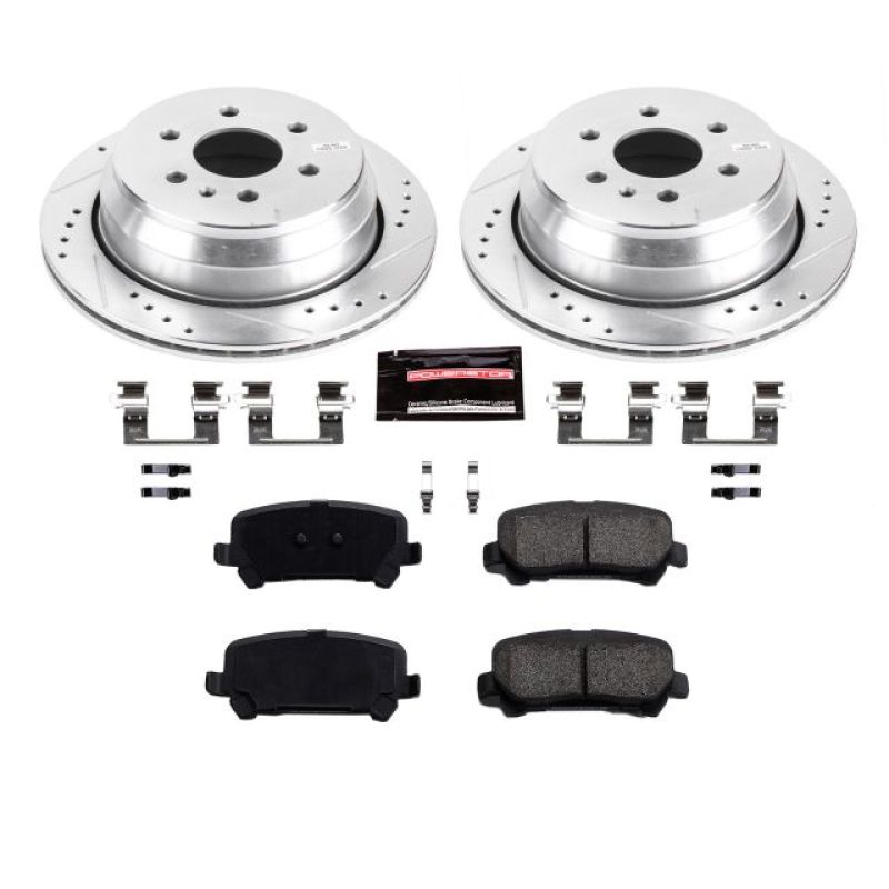 PowerStop PSB Z23 Evolution Kit Brakes, Rotors & Pads Brake Kits - Performance D&S main image