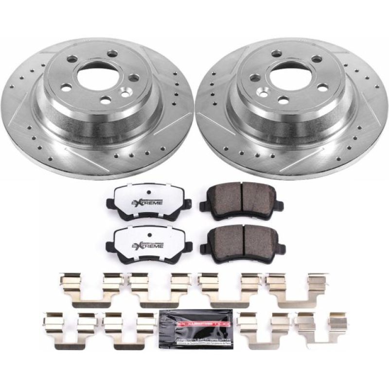 PowerStop PSB Z36 Truck & Tow Kit Brakes, Rotors & Pads Brake Kits - Performance D&S main image