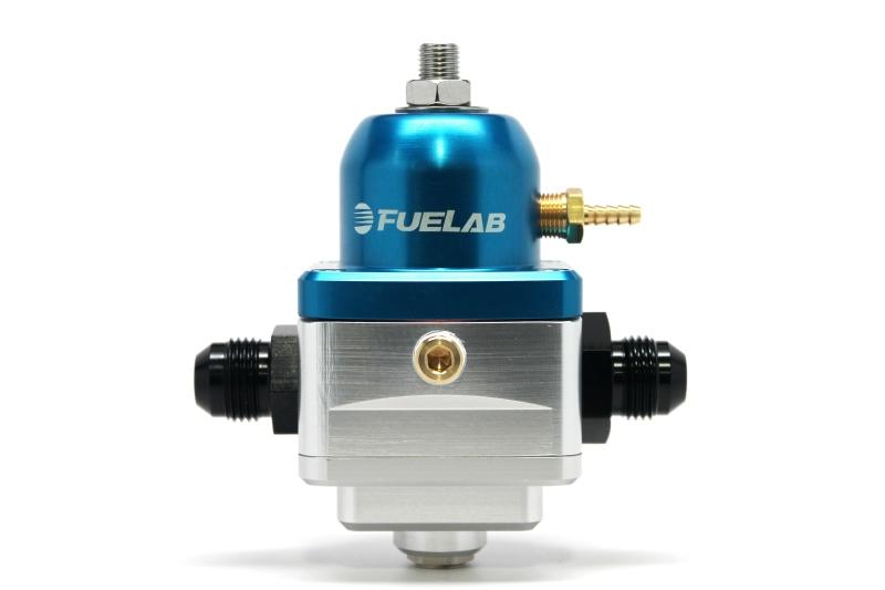 Fuelab 529 Electronic EFI Adjustable FPR (1) -6AN In (1) -6AN Return - Blue 52901-3 Main Image