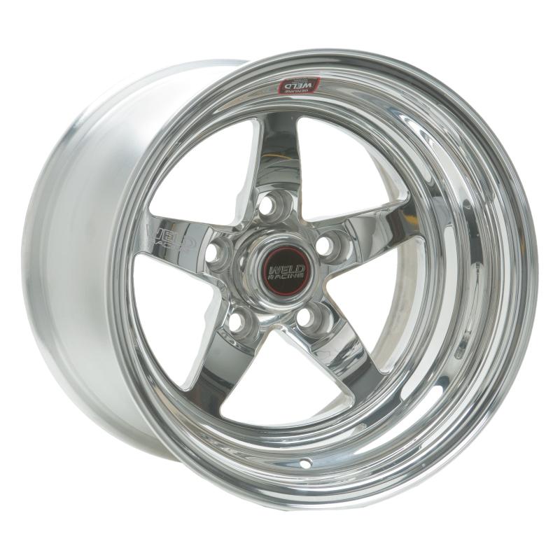 Weld S71 15x4 / 5x120mm BP / 2.5in. BS Polished Wheel (Low Pad) - Non-Beadlock 71LP-504N25A Main Image