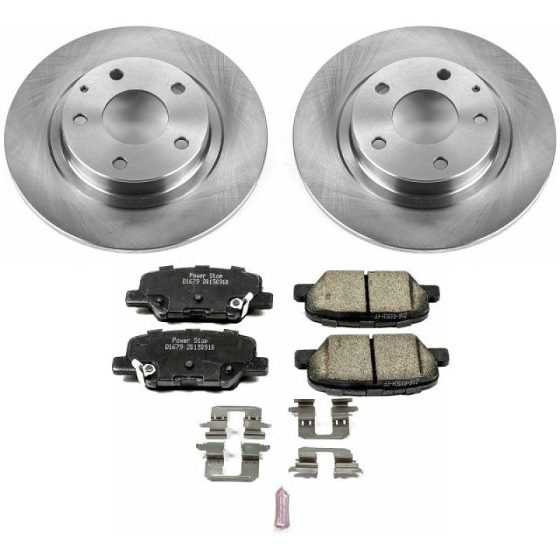 PowerStop PSB Autospecialty Kit Brakes, Rotors & Pads Brake Kits - OE main image