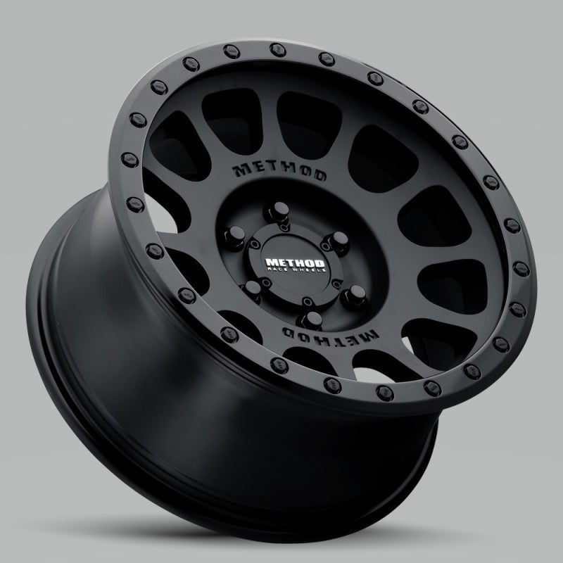 Method MR305 NV 17x8.5 0mm Offset 6x5.5 108mm CB Double Black Wheel MR305785601000