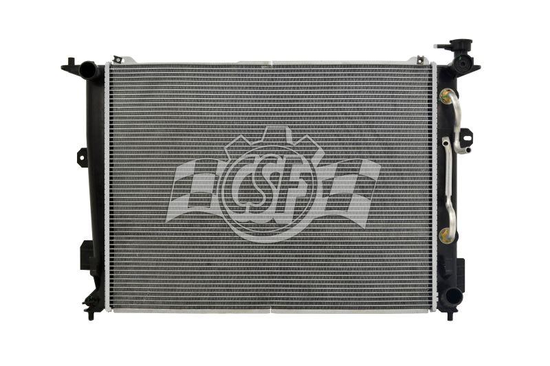 CSF 11-12 Hyundai Genesis 4.6L OEM Plastic Radiator 3611 Main Image