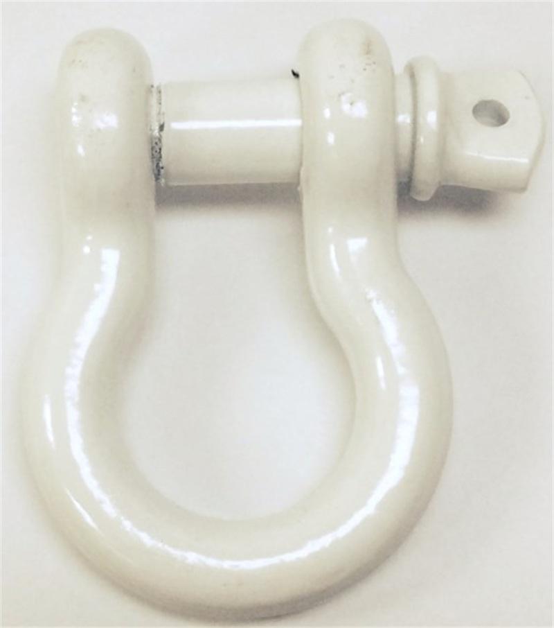 Iron Cross 3/4in D-Ring Shackle - White 1000-10 Main Image