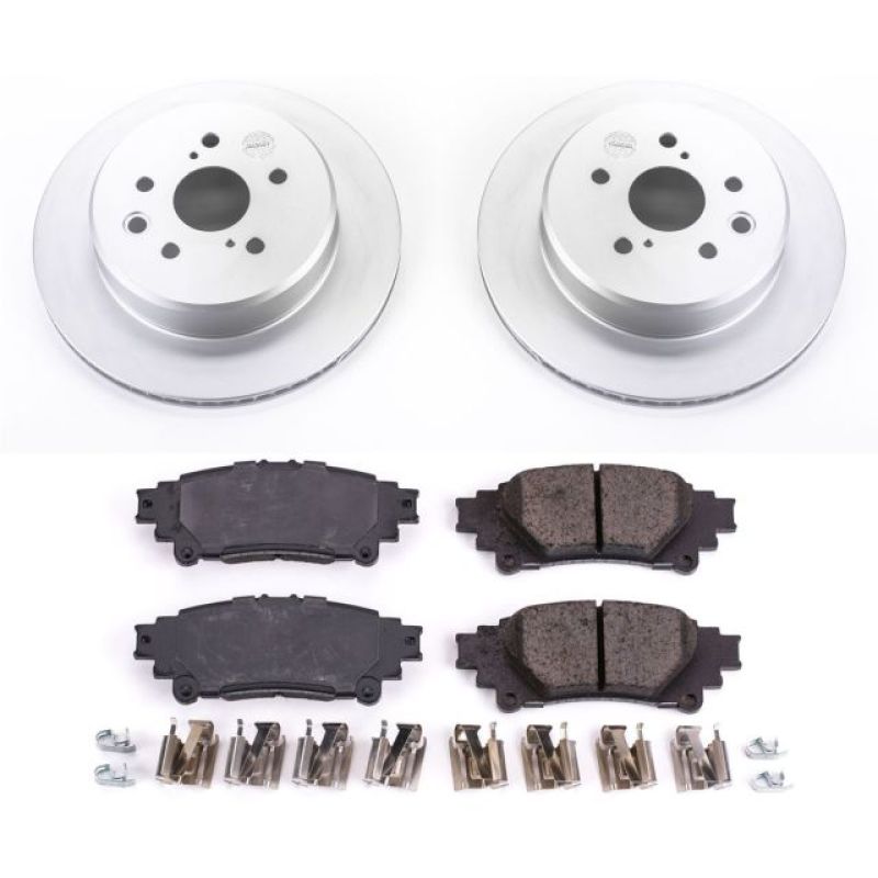 PowerStop PSB Z17 Evolution Coated Kit Brakes, Rotors & Pads Brake Kits - Performance Blank main image