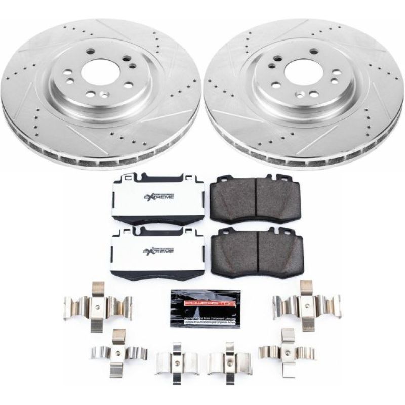 PowerStop PSB Z26 Street Warrior Kit Brakes, Rotors & Pads Brake Kits - Performance D&S main image