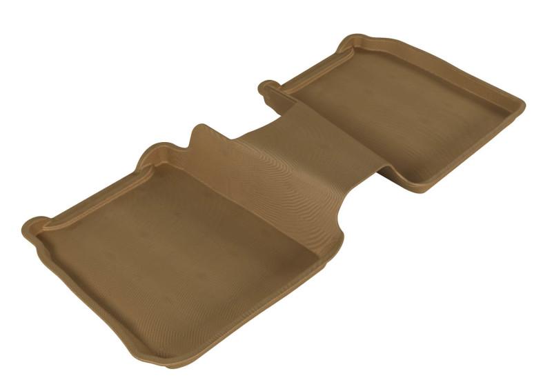 3D MAXpider 2009-2019 Ford Flex Kagu 2nd Row Floormats - Tan L1FR02121502 Main Image