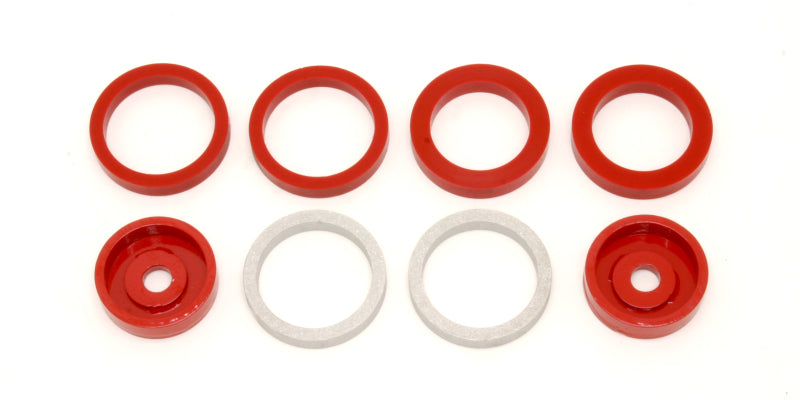 BMR 04-05 CTS-V Anti-Wheel Hop Bushings Kit - Red AWK003R