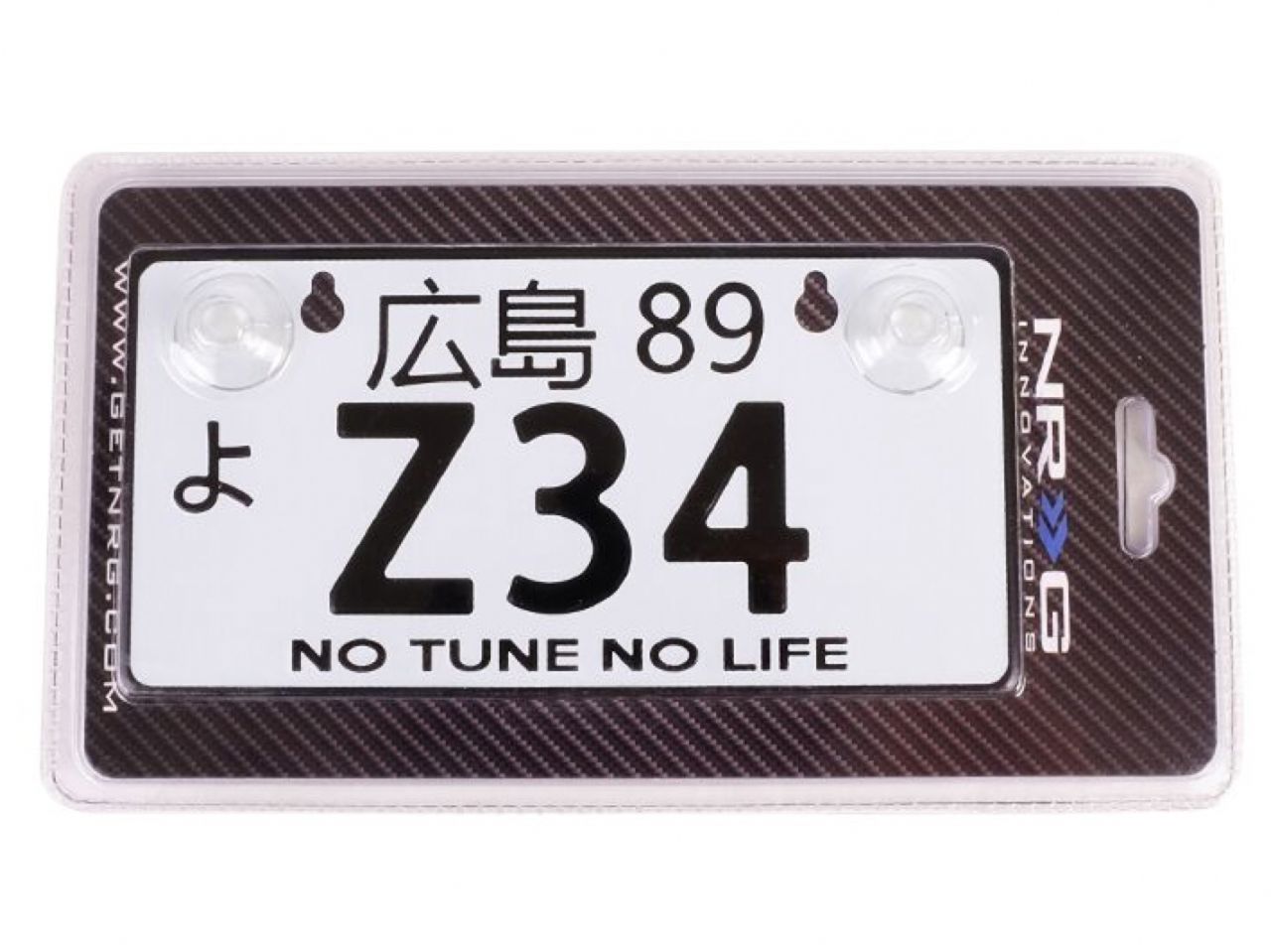 NRG License Plate Frames MP-001-Z34 Item Image