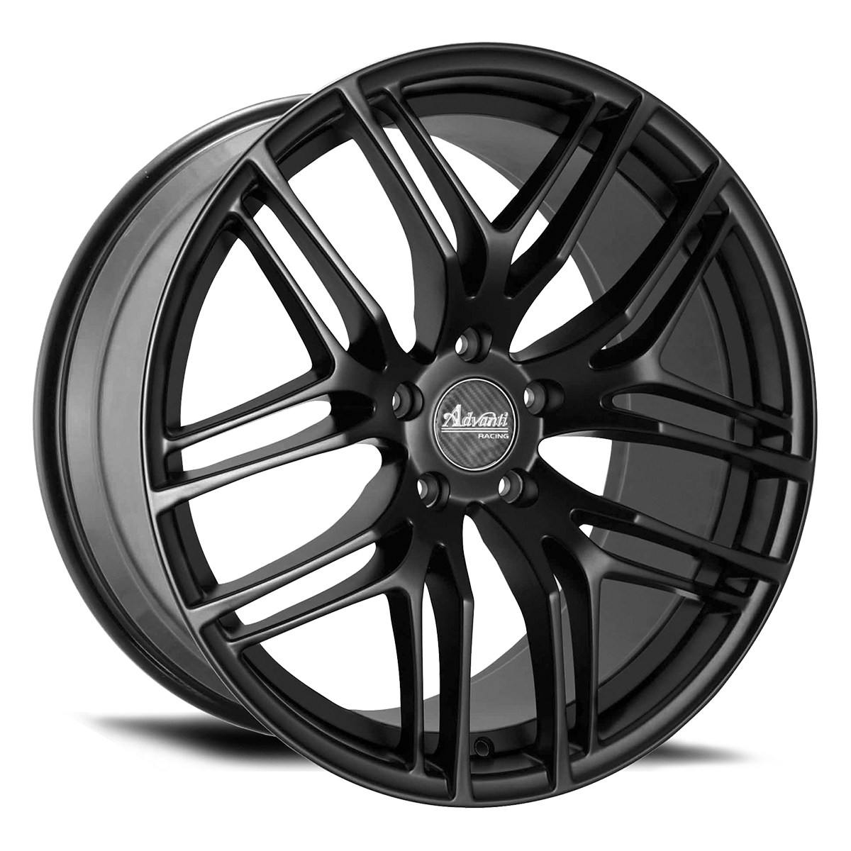 Advanti Racing Bello Wheel Matte Black w/ Undercut 19X9.5 +45 5X114.3