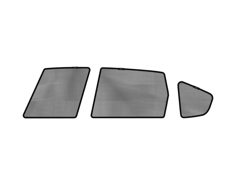 3D MAXpider 2009-2013 Honda Fit Black Sun Shades - Side Windows S1HD0421 Main Image