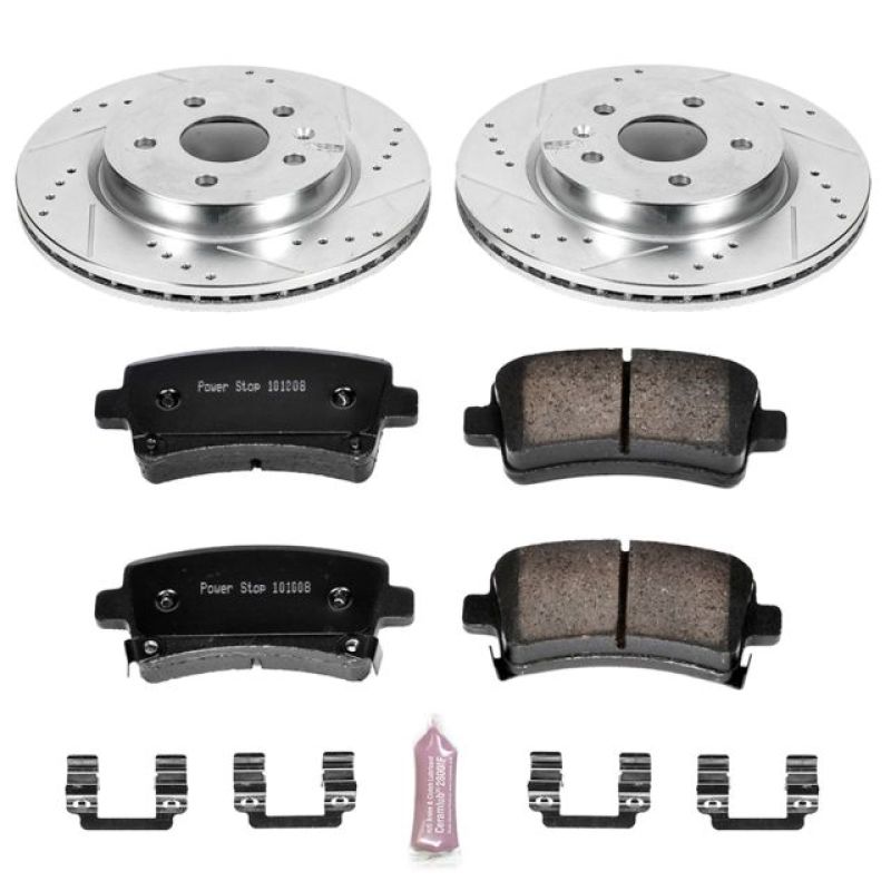 PowerStop PSB Z23 Evolution Kit Brakes, Rotors & Pads Brake Kits - Performance D&S main image