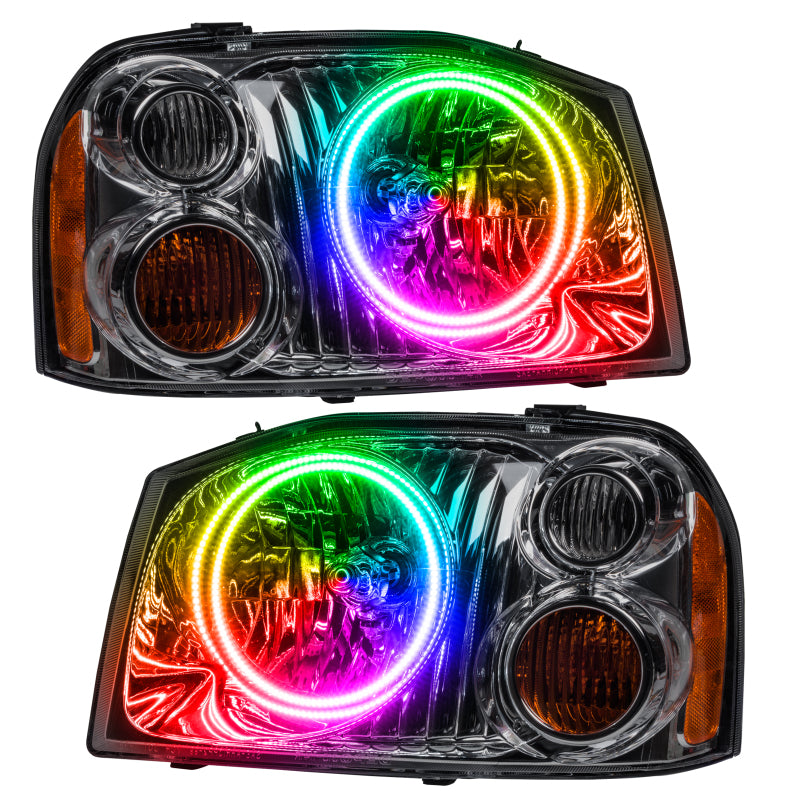 ORACLE Lighting Oracle 01-04 Nissan Frontier SMD HL - Dual Halo - ColorSHIFT 7178-330