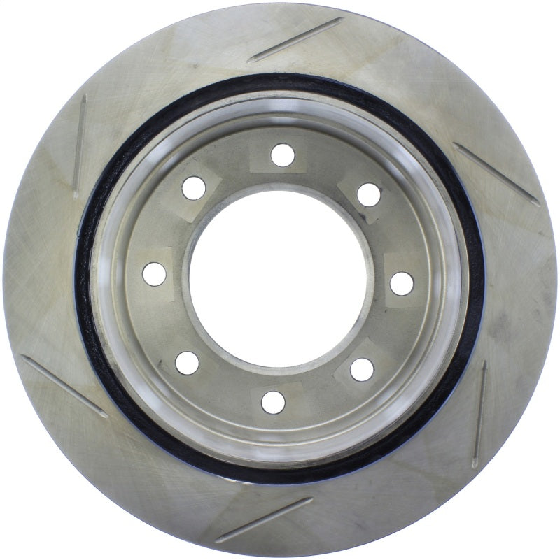 StopTech Sport Slotted Brake Rotor; Rear Left