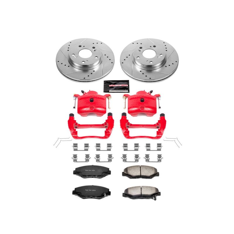 PowerStop PSB Z36 Truck & Tow Kit w/Cals Brakes, Rotors & Pads Brake Kits - Performance D&S main image