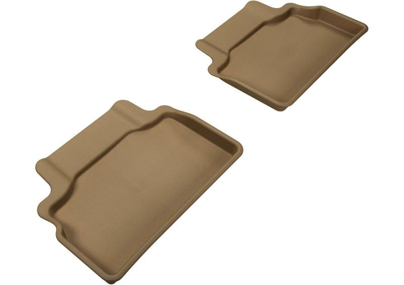 3D MAXpider 2012-2016 Hyundai Genesis Kagu 2nd Row Floormats - Tan L1HY02321502 Main Image