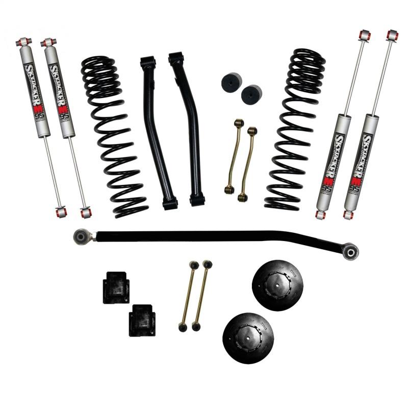 Skyjacker 2020 Jeep Gladiator JT Non-Rubicon Suspension Lift Kit 3.5in Fr 2in Rr w/ M95 Mono Shocks G350RPMLT Main Image