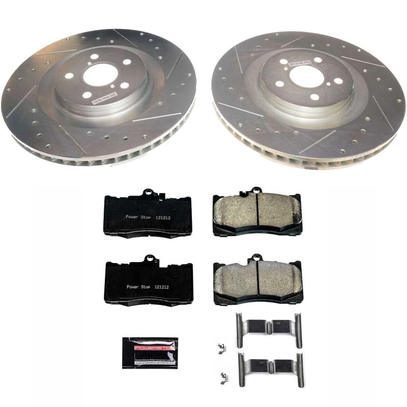 PowerStop PSB Z23 Evolution Kit Brakes, Rotors & Pads Brake Kits - Performance D&S main image