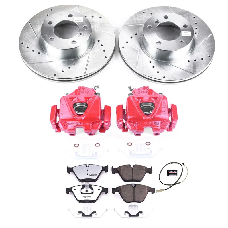 PowerStop PSB Z26 Street Kit w/Cals Brakes, Rotors & Pads Brake Kits - Performance D&S main image