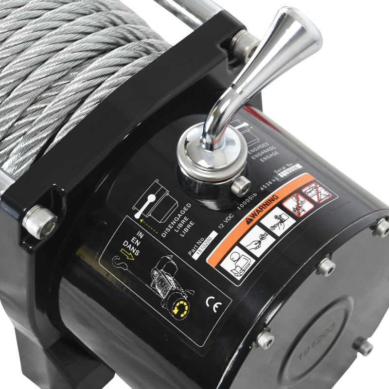 Superwinch 10000 LBS 12 VDC 3/8in x 85ft Steel Rope LP10000 Winch 1510200