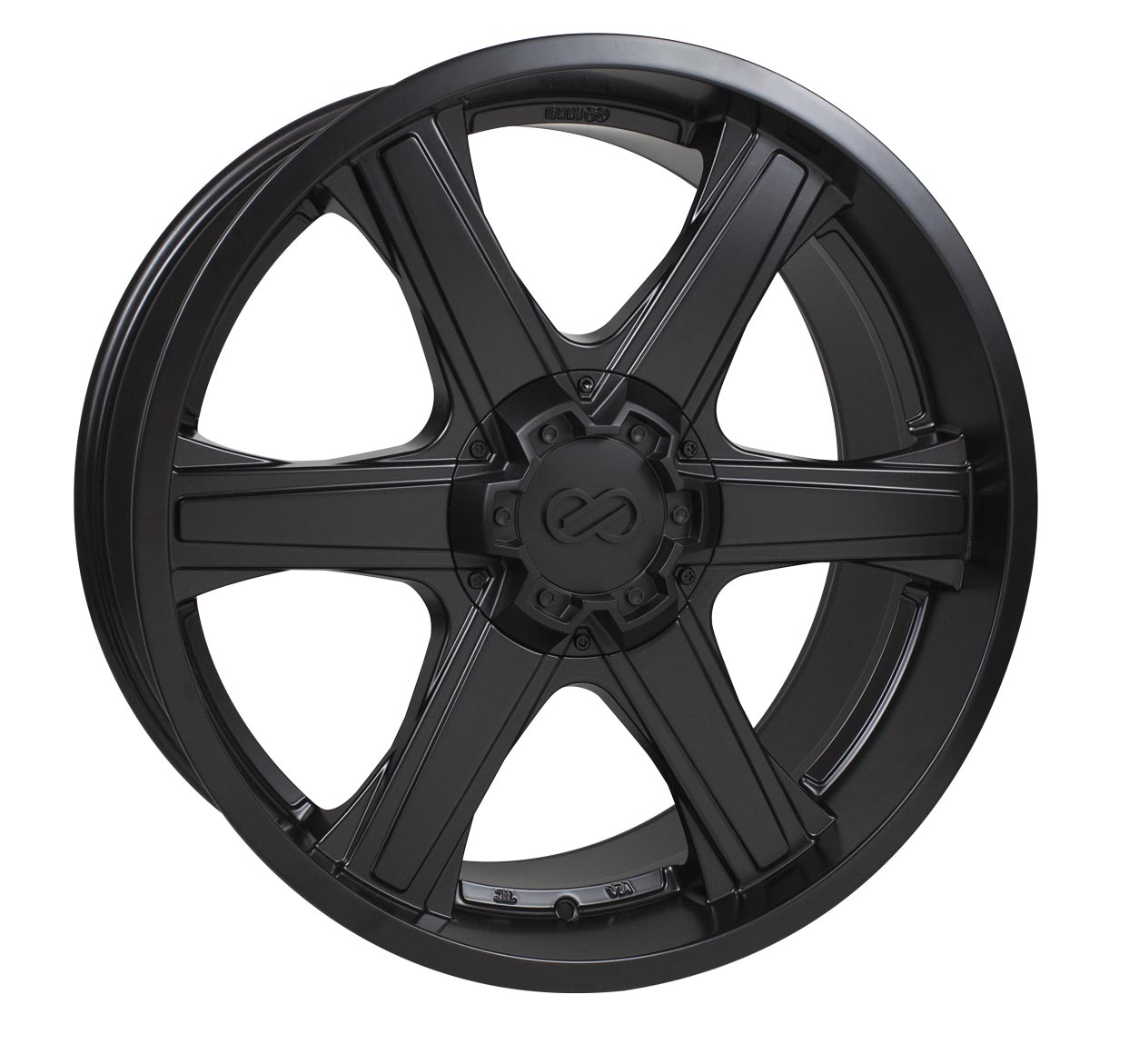 Enkei Blackhawk Wheel Matte Black 20x9.5 +30 6x139.7 503-295-8330BK