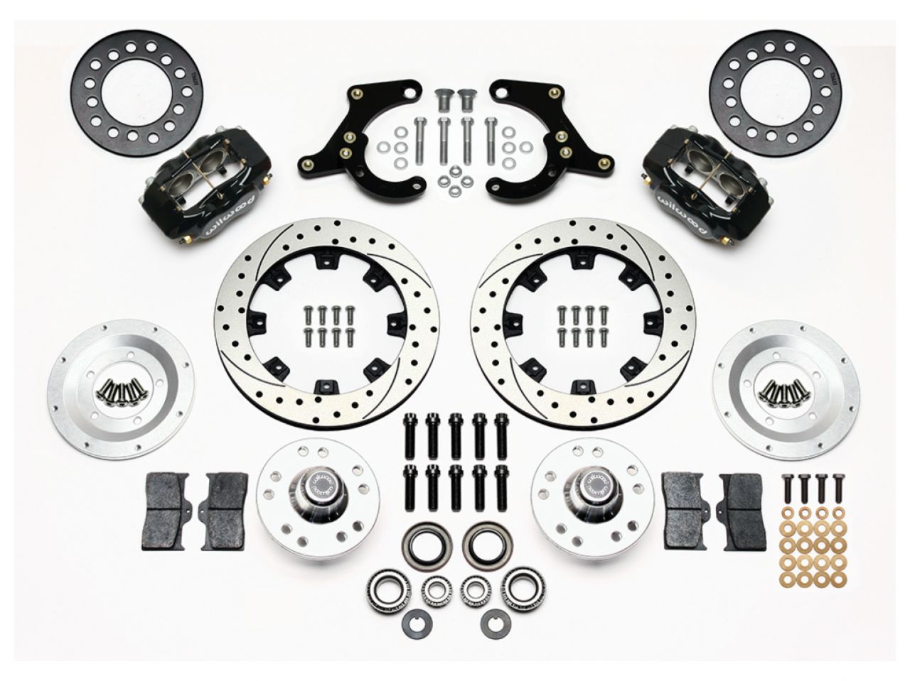 Wilwood FDL Front Kit, 11.75", Drilled, 55-57 Chevy