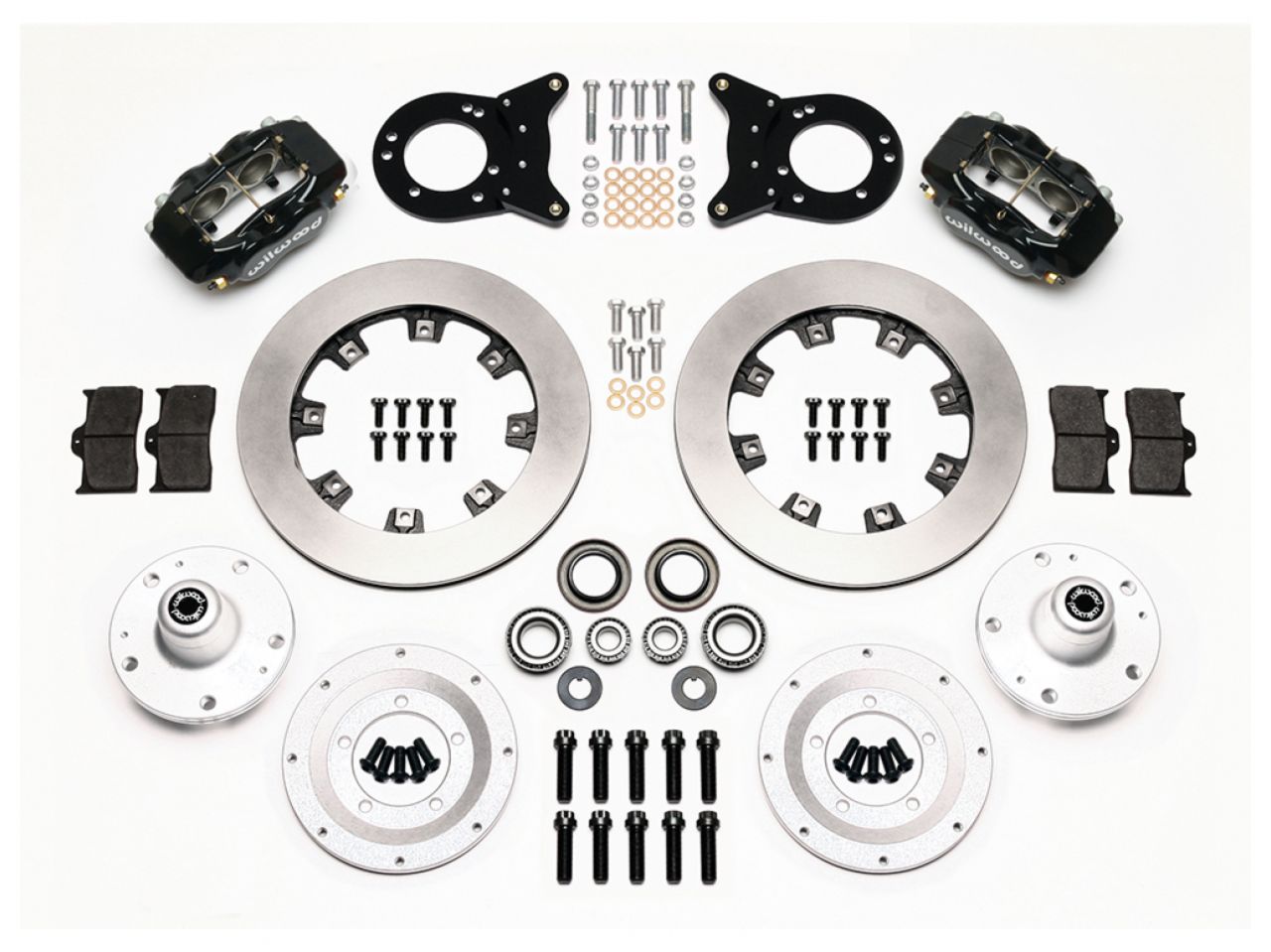 Wilwood FDL Front Kit, 12.19", 1965-1969 Mustang Disc & Drum Spindle