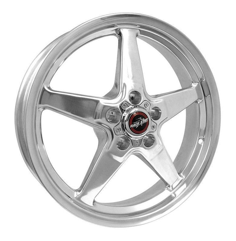 Race Star 92 Drag Star 18x5 5x115bs 2.125bc Direct Drill Polished Wheel 92-850445DP